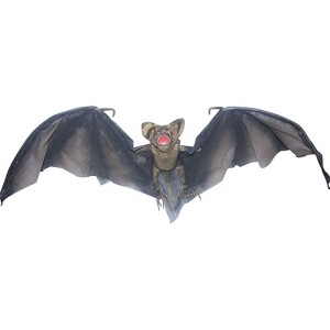 Sunstar Bat Halloween Decoration - 18 in - Gray - 1 of 1