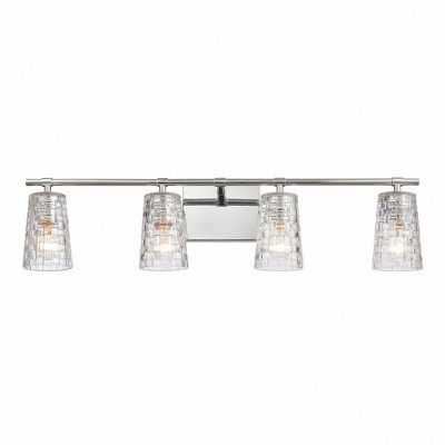 Elk Home Lightweave 4 - Light Vanity in  Polished Nickel