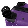 Nonstop New York Elite Lightweight Expandable 3 Piece spinner Luggage Set+ 3 packing cubes - 3 of 4