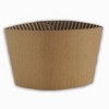 StalkMarket Sleeve for 10-20 oz Hot Cup Recycled Kraft Paper Compostable - Pack of 100 - 2 of 3