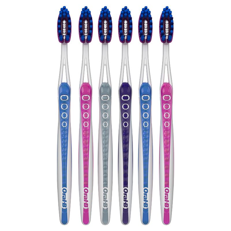 Oral-B Pro-Flex Stain Eraser Manual Soft Toothbrush, 3 of 13
