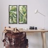 Stupell Industries Swaying Green Palms, 11" x 25" - 2 of 4