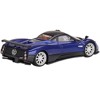 Pagani Zonda F Blu Argentina Blue Metallic with Black Top Limited Ed to 3000 pcs 1/64 Diecast Model Car by Mini GT - 3 of 3