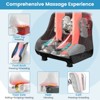 Costway Leg Massager Shiatsu Kneading Rolling Vibration Heating Foot Calf Black/Red/Grey - 3 of 4