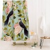 Avenie Natural Matter Bird Song Shower Curtain - Deny Designs: Polyester Microfiber, Machine Washable, Ring Top - 2 of 2