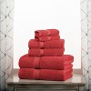 Luxury Cotton Heavyweight Ultra-Plush 6 Piece Towel Set by Blue Nile Mills - 2 of 4