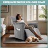 Elertric Recliner Chair with Massage and Heat, Adjustable Single Recliners Sofa with Remote Control Home Theater Seating ＆Armchair for Living Room - 3 of 4