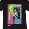 Jurassic Park Clever Girl Crew Neck Short Sleeve Black Heather Women's Night Shirt - 2 of 2
