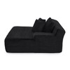 GDFStudio Kitto Corduroy and Compression Sponge 65"D Chaise Lounge - 4 of 4