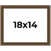 PosterPalooza | Sculpted Gold Picture Frame - UV Acrylic, Backing Board, Hanging Hardware Included - 2 of 4