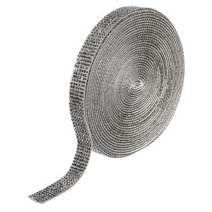 Unique Bargains Self-Adhesive Crafts Decorations Crystal Rhinestone Diamond Ribbons - 1 of 4