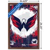 Trends International NHL Washington Capitals - Maximalist Logo 23 Framed Wall Poster Prints - 3 of 4