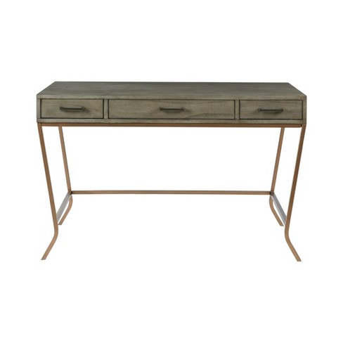 Yuna Writing Desk Gray Target