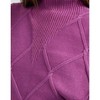 Women's Sleeveless Wide Arm Turtleneck Sweater - current air - 4 of 4