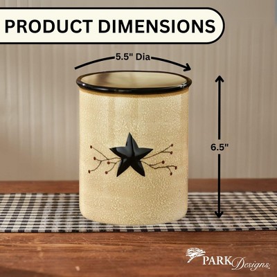 Park Designs Star Vine Utensil Crock - Thumbnail 5