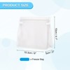 Unique Bargains Reusable Leakproof Zip PEVA Freezer Food Storage Bags 2 Pcs - 2 of 4