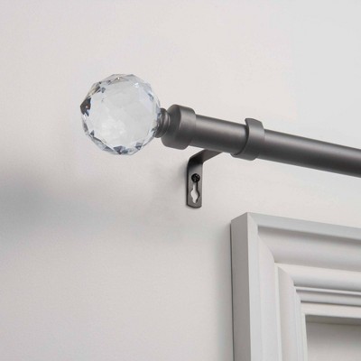 Exclusive Home Crystal Ball Curtain Rod