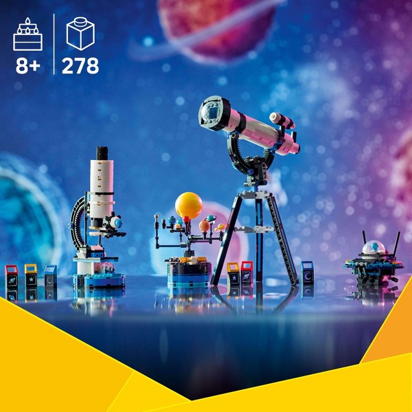 LEGO Creator 3 en 1 Telescopio de Exploración Espacial 31378 2