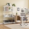 Seville Classics HOME 4-Tier Steel Shelving with Shelf Liners, 36" W x 14" D x 56.5" H - 3 of 4