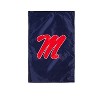 Evergreen University of Mississippi House Applique Flag- 28 x 44 Inches Indoor Outdoor Sports Decor - 2 of 4