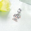 Sterling Silver Cute Animal Charms for Jewelry Making, Highland Cow Dragon Raccoon Whale and More for Bracelets - 4 of 4