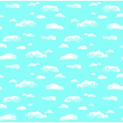 Fadeless Designs Paper Roll, Clouds, 48 Inches x 50 Feet