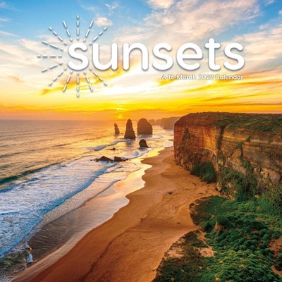2022 Wall Calendar Sunsets - Trends International Inc