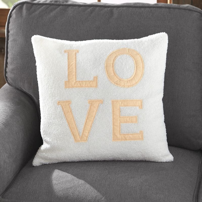 The Lakeside Collection Throw Pillow - Decorative Farmhouse Sofa/Couch Living Room Decor, 4 of 5