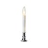 IMC Electric Candle with Warm White LED Bulb and Timer, Dark Pewter, 9in - 2 of 3