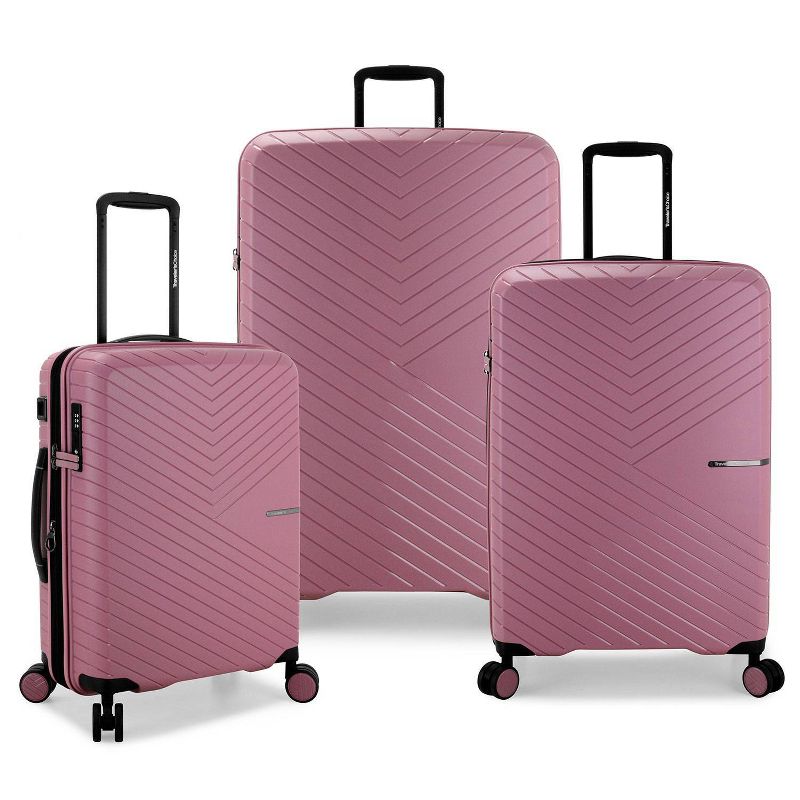 Traveler's Choice Vale 3pc Hardside Spinner Luggage Set with USB Port, 1 of 13