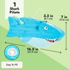 Blue Panda Shark Pinata, Ocean-Themed Fish Pinata, Shark Birthday Decorations, Under the Sea Party Decor (Small, 16.5x3.2x7 In) - 4 of 4