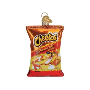 Old World Christmas Glass Blown Ornament for Christmas Tree, Flamin Hot Cheetos - 1 of 4