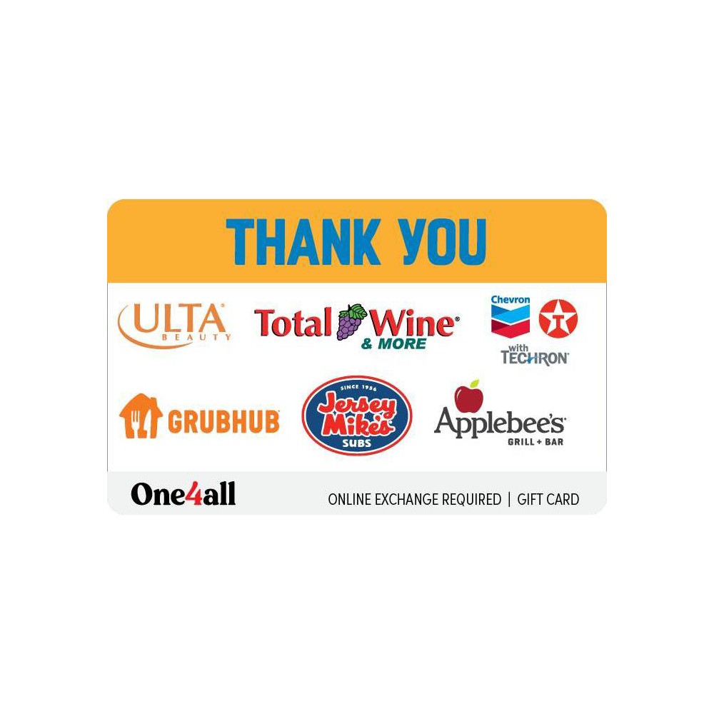 $250 Target One4All Thank You Gift Card (Email Delivery)