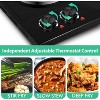 Cusimax Double Hot Plate For Cooking,Stainless Steel Electric Burner - 3 of 4