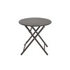 Maliang 3 Piece Patio Set, Outdoor Camping Chairs With Breathable Textilene Fabric, Folding Table With Steel Table Top - 4 of 4