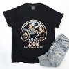 Zion National Park Two-Toned Circle - Women's Garment Dyed Graphic T-Shirt - 2 of 4