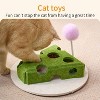 Cat hole-digging toys, self-entertainment and stress-relieving gadgets, cat sticks, pet educational felt, bell balls, and cat energy consumption - 3 of 4