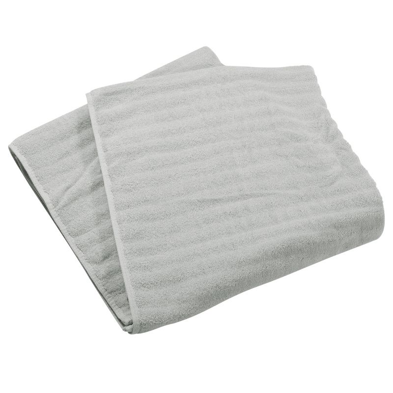 Unique Bargains Bathroom Shower Classic Soft Absorbent Cotton Bath Towel 55.12"x27.17" 1 Pc, 5 of 7