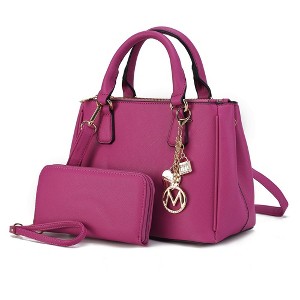 MKF Collection Ruth Women’s Satchel Bag with Wallet by Mia K - 1 of 4