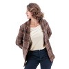 Old Ranch Brands Women's Mariana Organic Plaid Cardi-Jac - 4 of 4