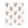 Hudson Baby Unisex Baby Silky Plush and Coral Fleece Blanket, Rudolph, 30x36 inches - 3 of 4