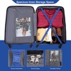 Kumasinova 3Pcs Durable PC Luggage Set,Hardshell Spinner Suitcases with 2 Hooks&TSA Locks,Airline-Approved&Impact-Resistant,21/25/29" - 2 of 4