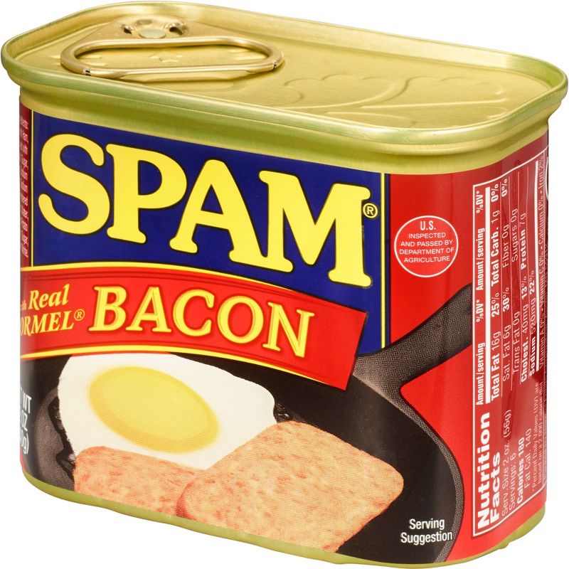SPAM with Bacon Lunch Meat - 12oz, 4 of 10