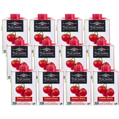 Tuscanini Passata Tomato Sauce - Case of 12/17.6 oz