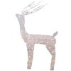 Northlight 48-Inch Lighted White Mesh Buck Outdoor Christmas Decoration - Clear Lights - 3 of 4
