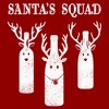 Women's Lost Gods Distressed Santa’s Squad T-Shirt - 2 of 4