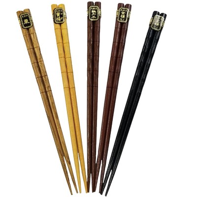BergHOFF 5 Pair Wooden Chopsticks