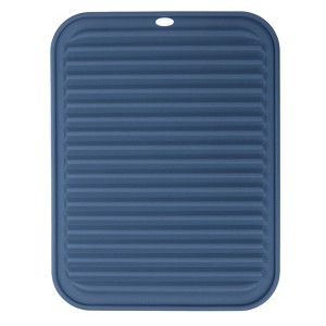 Unique Bargains uSilicone Heat Resistant Non-Slip Dish Drying Mat 1 Pc - 1 of 4