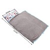 Bacati - Safari Jungle Animals Aqua Orange Gray Toddler Nap Mat - 4 of 4