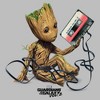 Men's Marvel: Guardians Of The Galaxy Vol. 2 Groot Tape Portrait Tank Top - 2 of 4